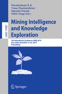 Produktbild: Mining Intelligence and Knowledge Exploration