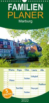 Produktbild: Familienplaner Marburg 2022 (Wandkalender 2022 , 21 cm x 45 cm, hoch)