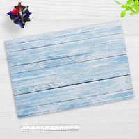 Bild vom Artikel Cover-your-desk Schreibtischunterlage Vinyl Blaue Holzbretter im Vintage-Look, 60 x 40 cm vom Autor 