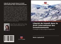 Produktbild: Libert&eacute; de transit dans le droit international des investissements