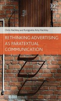 Produktbild: Rethinking Advertising as Paratextual Communication