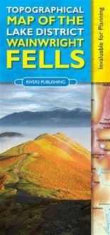 Produktbild: Topographical Map of the Lake District Wainwright Fells