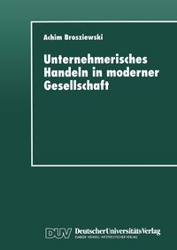 Produktbild: Unternehmerisches Handeln in moderner Gesellschaft