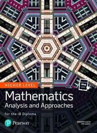Produktbild: Mathematics Analysis and Approaches for the IB Diploma Higher Level
