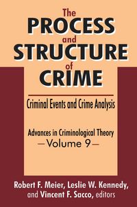 Produktbild: The Process and Structure of Crime