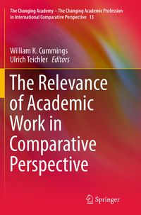 Produktbild: The Relevance of Academic Work in Comparative Perspective