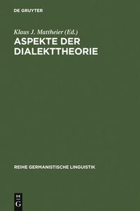 Produktbild: Aspekte der Dialekttheorie