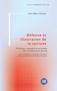 Produktbild: D&eacute;fense et illustration de la syntaxe