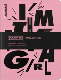 Produktbild: Moleskine X Blackpink Cahier XL, blanko, weicher Einband