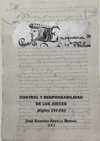 Produktbild: Control y responsabilidad de los jueces, siglos XVI-XXI