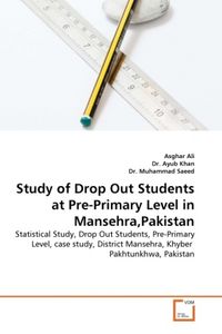 Produktbild: Ali, A: Study of Drop Out Students at Pre-Primary Level in M