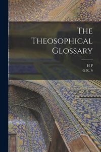Produktbild: The Theosophical Glossary