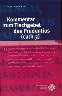 Produktbild: Kommentar zum Tischgebet des Prudentius (cath. 3)