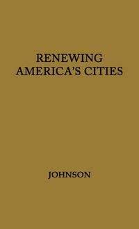 Produktbild: Renewing America's Cities