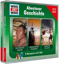 Bild vom Artikel WAS IST WAS 3-CD Hörspielbox. Abenteuer Geschichte vom Autor Tessloff Verlag Ragnar Tessloff GmbH & Co.KG