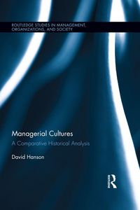 Produktbild: Managerial Cultures
