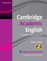 Produktbild: Cambridge Academic English B2 Upper Intermediate Teacher's Book