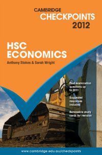Produktbild: Stokes, A: Cambridge Checkpoints HSC Economics 2012