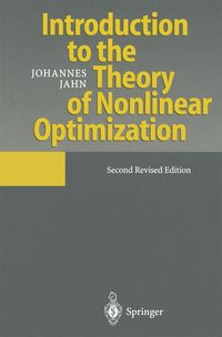 Produktbild: Introduction to the Theory of Nonlinear Optimization