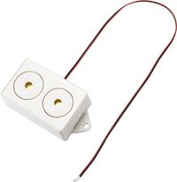 Produktbild: TRU COMPONENTS TC-9202096 Piezo-Signalgeber Ger&auml;usch-Entwicklung: 102 dB Spannung: 12 V/DC Sirenenton 1 St.