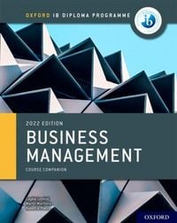 Produktbild: Oxford IB Diploma Programme: Business Management Course Book