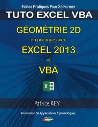 Produktbild: G&eacute;om&eacute;trie 2d excel 2013 vba