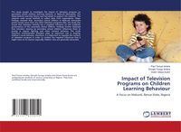 Produktbild: Impact of Television Programs on Children Learning Behaviour