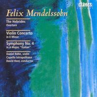 Produktbild: Hebriden-Ouvert&uuml;re/Violinkonzert/Symphonie 4