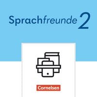 Produktbild: Sprachfreunde - Sprechen - Schreiben - Spielen - &Ouml;stliche Bundesl&auml;nder und Berlin - Ausgabe 2022 - 2. Schuljahr