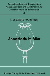 Produktbild: Anaesthesie im Alter