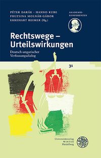 Produktbild: Rechtswege &ndash; Urteilswirkungen