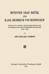 Produktbild: Minister Graf Br&uuml;hl und Karl Heinrich von Heinecken