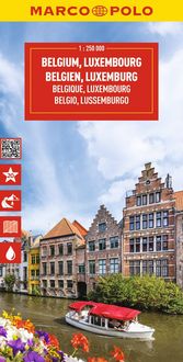 Produktbild: MARCO POLO Reisekarte Belgien, Luxemburg 1:250.000