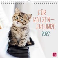 Produktbild: Wandkalender 2027: F&uuml;r Katzenfreunde
