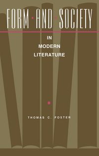Produktbild: Form and Society in Modern Literature