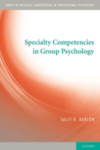 Produktbild: Specialty Competencies in Group Psychology