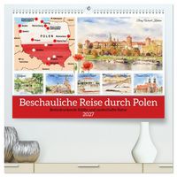 Produktbild: Beschauliche Reise durch Polen (hochwertiger Premium Wandkalender 2027 DIN A2 quer), Kunstdruck in Hochglanz