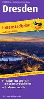 Produktbild: Publicpress Stadtplan Dresden 1:16.000