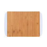 BUTLERS BAMBOO Bambusbrett mit 2 Auffangschalen L 32 x B 25cm
