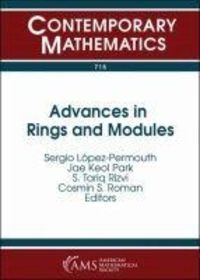 Produktbild: Advances in Rings and Modules