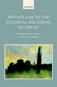 Produktbild: Private Law in the External Relations of the EU