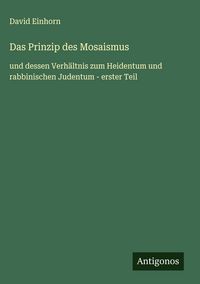 Produktbild: Das Prinzip des Mosaismus