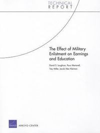 Produktbild: The Effect of Military Enlistment on Earnings and Education