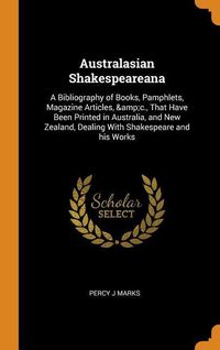Produktbild: Australasian Shakespeareana