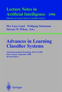 Produktbild: Advances in Learning Classifier Systems