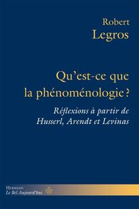 Produktbild: Qu'est-ce que la ph&eacute;nom&eacute;nologie ?