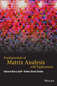 Produktbild: Fundamentals of Matrix Analysis with Applications