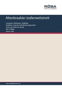 Produktbild: Altenbraakler Jodlerwettstreit