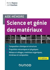 Produktbild: Science et g&eacute;nie des mat&eacute;riaux