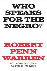 Produktbild: Warren, R: Who Speaks for the Negro?